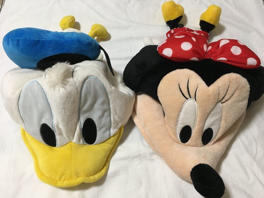 ☆ドナルドダック ミニー 被り物 ディズニー 東京 ☆ドナルドダック ミニー 被り物 ディズニー 東京