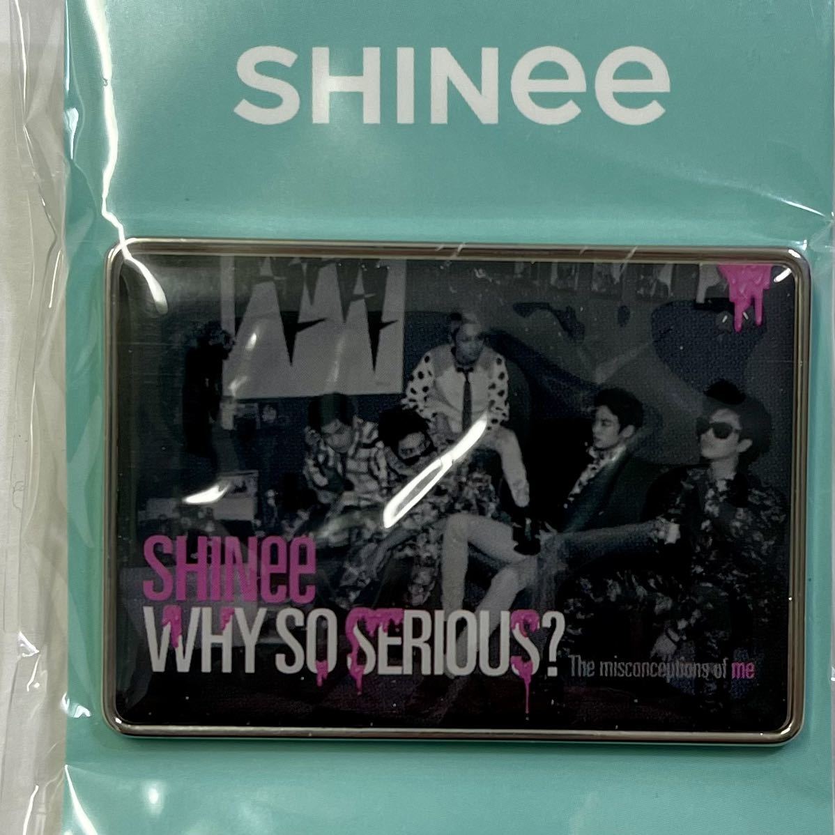 SHINee 10周年 アルバムヒストリーバッジ 【WHY SO SERIOUS?_GROUP】_画像1