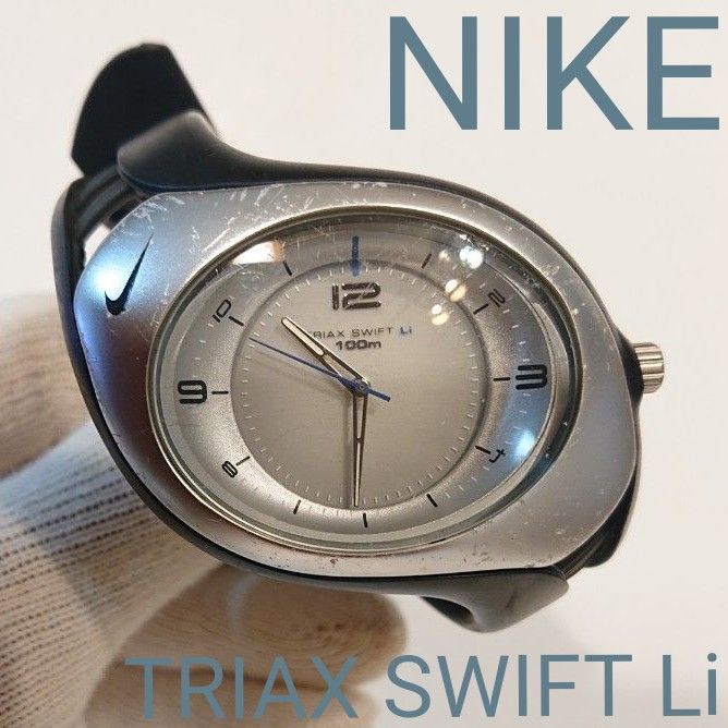NIKE watch 腕時計 アナログ ナイキ TRIAX SWIFT Li シルバー NIKE watch 腕時計 アナログ ナイキ TRIAX SWIFT Li シルバー