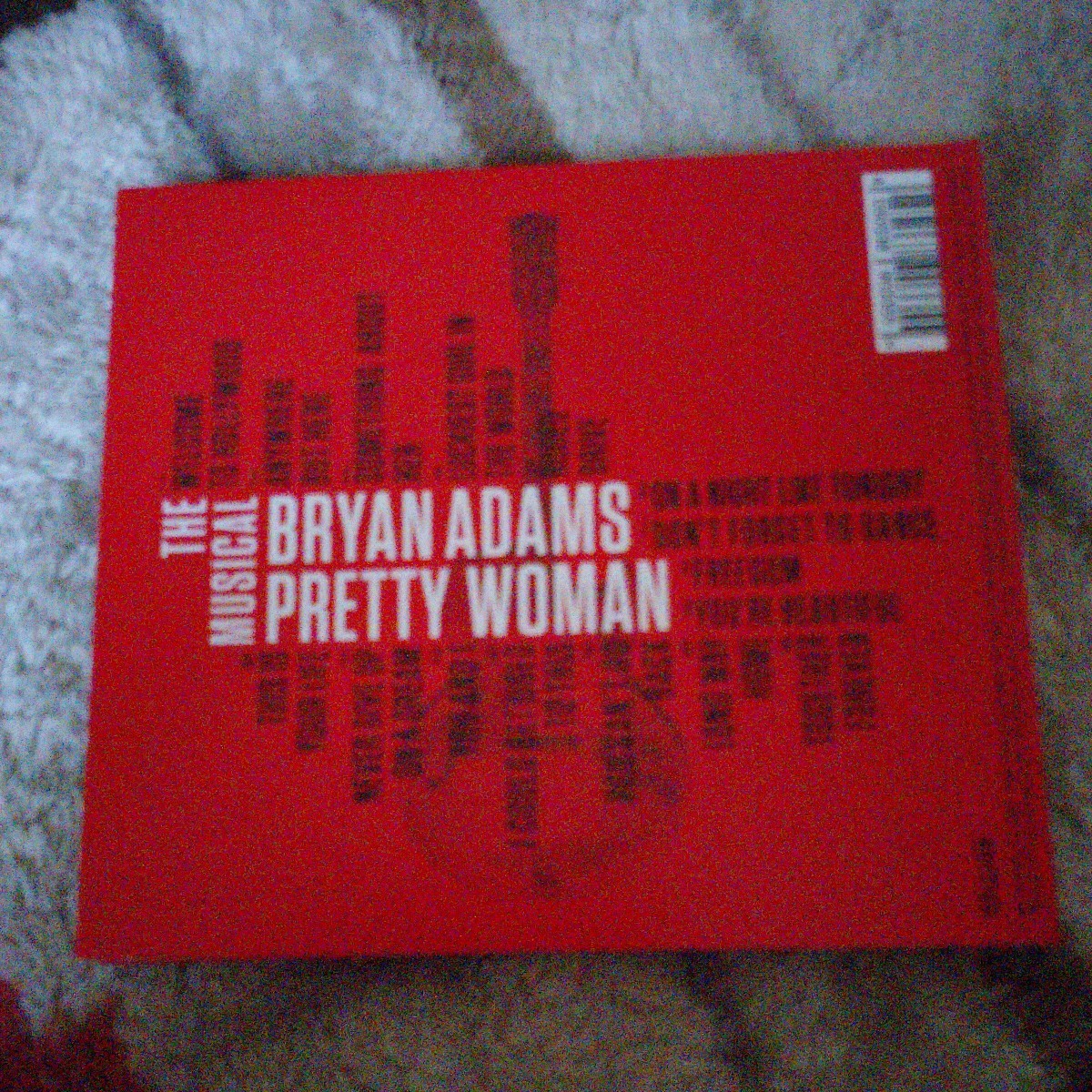 BRYAN ADAMS Brian * Adams *pliti*u- man The musical pretty woman