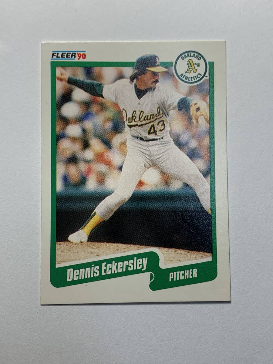 ★野球殿堂★デニス・エカーズリー【Dennis Eckersley】'90 #6 通算390セーブ_画像1