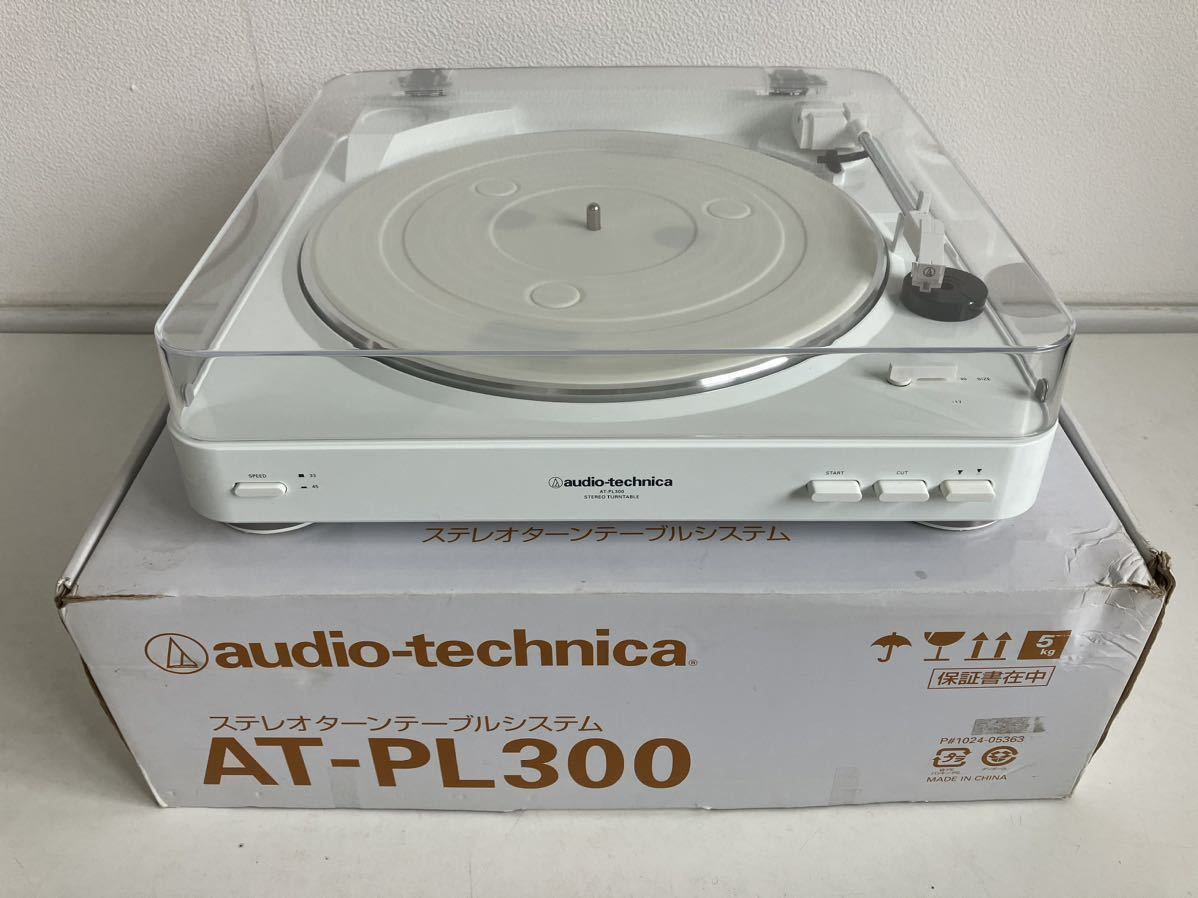 audio-technica ステレオターンテーブルシステムAT-PL300 動作品美品