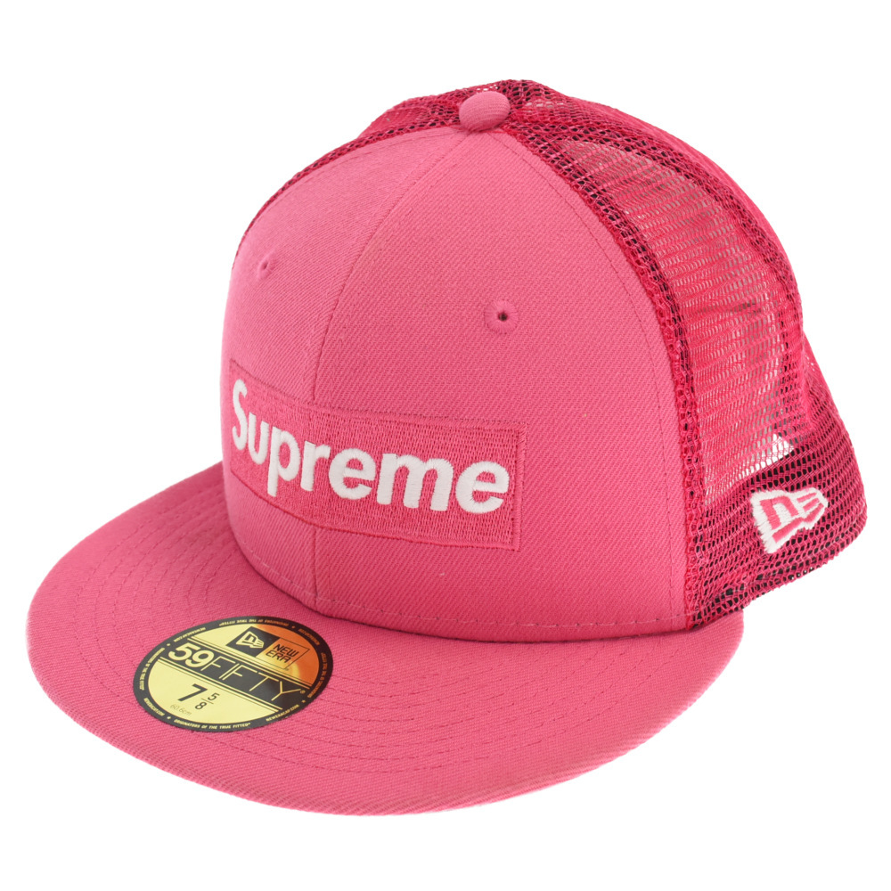 大人気新品 Era 22SS×New シュプリーム SUPREME Box ピンク 帽子