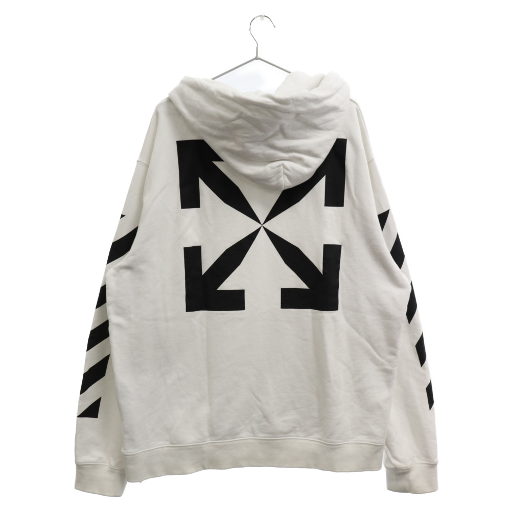 訳あり OFF-WHITE オフホワイト DIAG ARROW SLIM Hoodie アロー