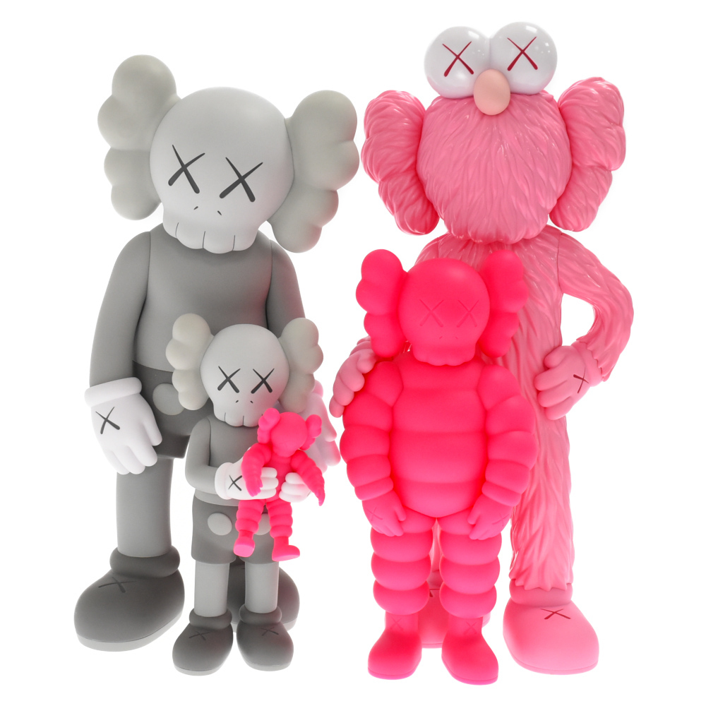 【国内在庫】 Pink Grey EDITION OPEN FAMILY メディコムトイ×KAWS TOY MEDICOM カウズ グレー/ピンク ファミリーオープンエディション イラスト、キャラクター 【国内在庫】 Pink Grey EDITION OPEN FAMILY メディコムトイ×KAWS TOY MEDICOM カウズ グレー/ピンク ファミリーオープンエディション イラスト、キャラクター