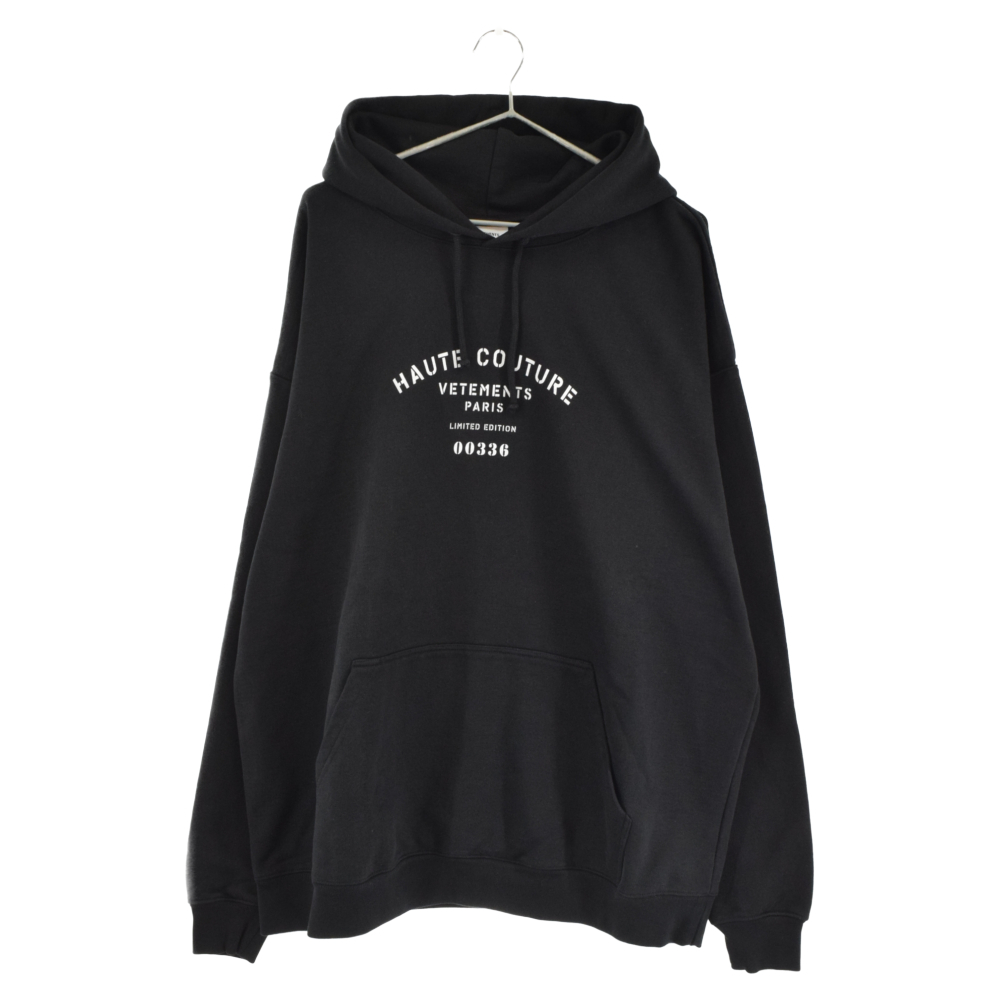 VETEMENTS】プルオーバーパーカー-