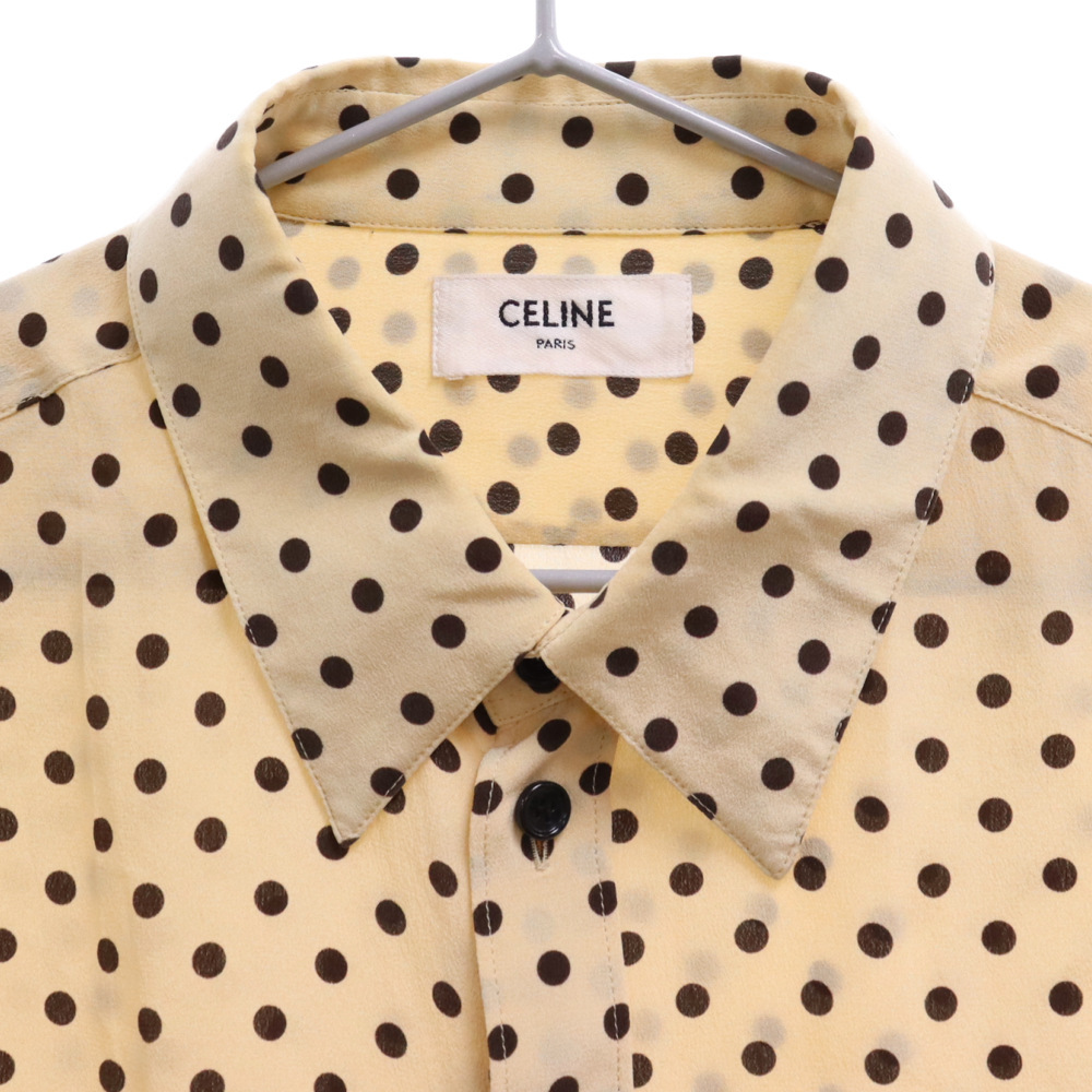 正規逆輸入品】 silk shirt classic 20SS セリーヌ CELINE printed