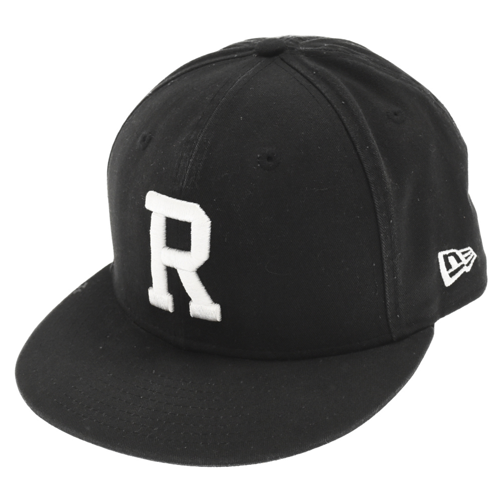 RON HERMAN ロンハーマン×NEW ERA 9FIFTY SNAPBACK CAP R Logo Cap ニューエラ Rロゴキャップ 帽子 ブラック