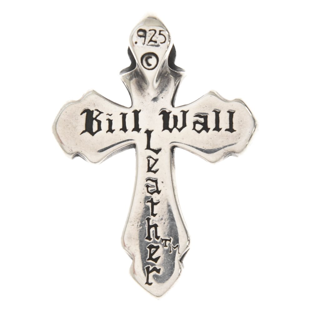 Bill Wall Leather/BWL ビルウォールレザー Medium 2005 Cross Pendantミディアム2005 クロス ペンダント アフター ジルコニア シルバー_画像2