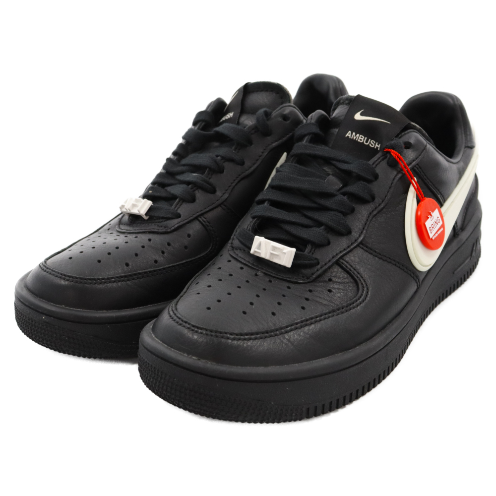 NIKE ナイキ×AMBUSH AIR FORCE 1 LOW SP DV3464-001 アンブッシュ エアフォース1 ローカットスニーカー ブラック US8/26.0cm_画像3