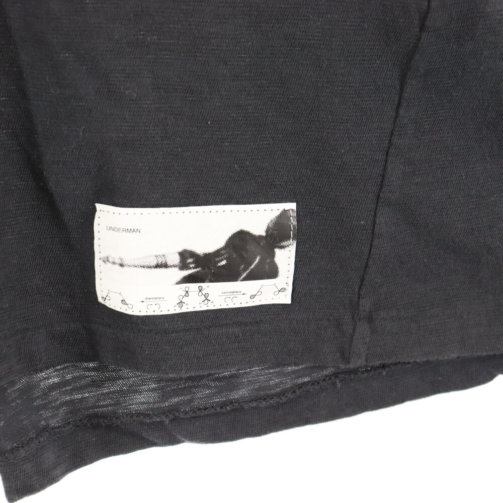UNDERCOVER アンダーカバー MARYMOUNT PAINT Tee メリーマウント アップルペイント グラフィック半袖Tシャツ ブラック G4816_画像5