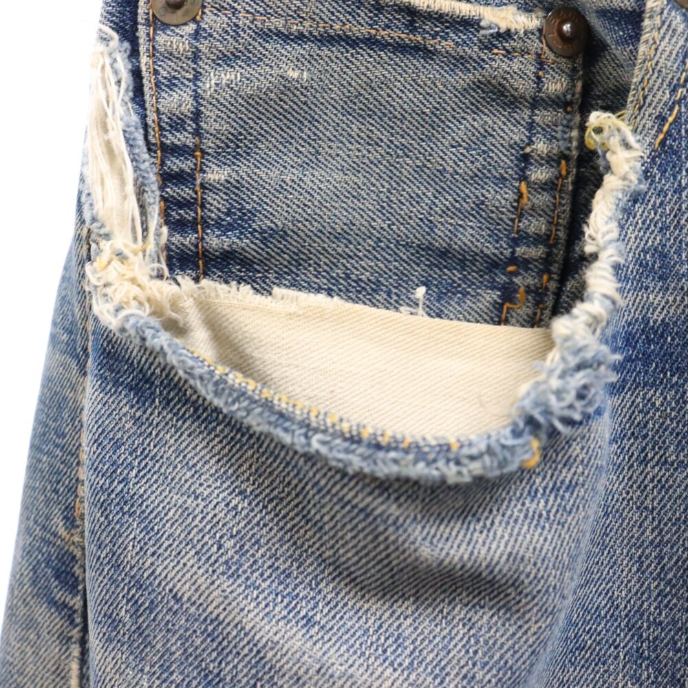 Levi's リーバイス 60s VINTAGE 501ZXX 紙パッチ ギャラ無し ボタン裏W TALONジッパー ヴィンテージ デニムパンツ インディゴ_画像5