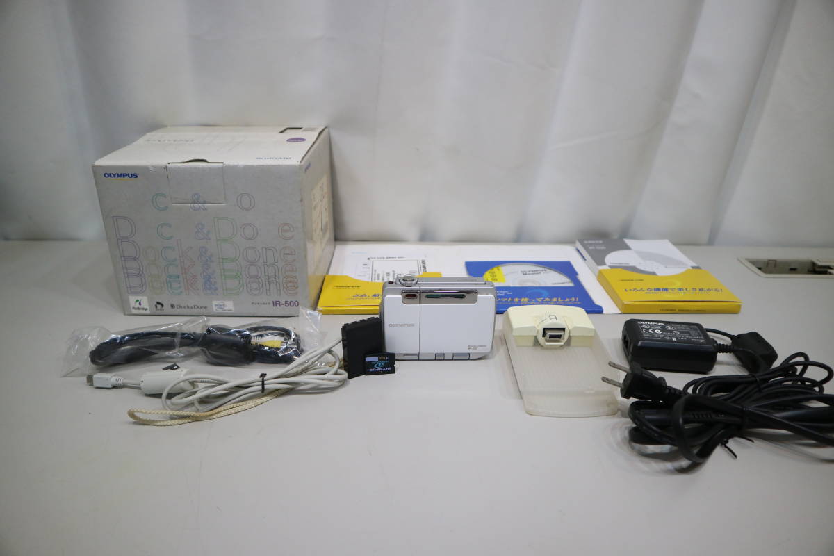 誕生日プレゼント 希少 OLYMPUS オリンパス IR-500 動作品 元箱・純正