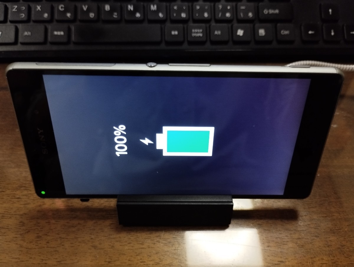 SONY 卓上ホルダ Xperia Z3用 ソニー　エクスペリア_画像4
