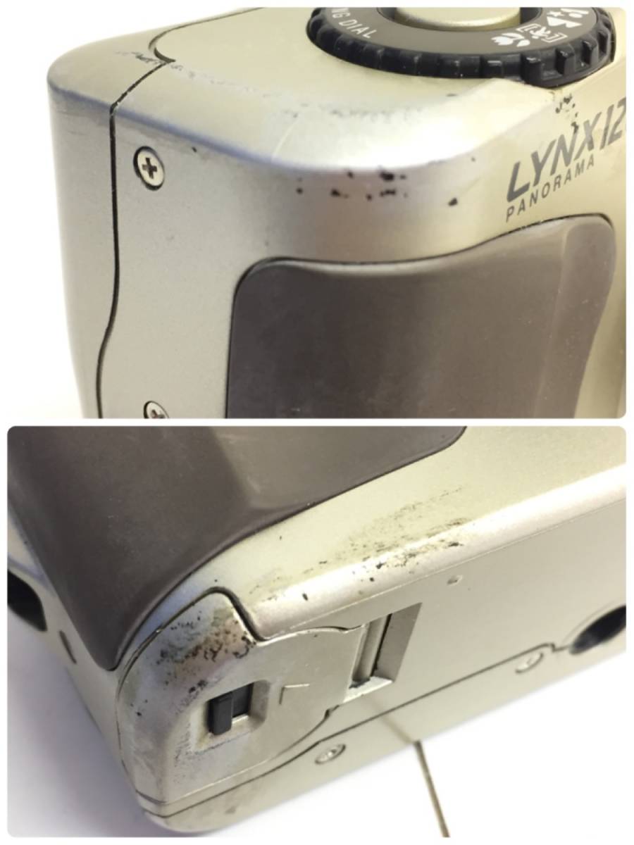 『カメラ』KYOCERA：京セラ『LYNX120』動作未確認・ジャンク扱い レトロ 年代物 フィルムカメラ ケース付き_画像4