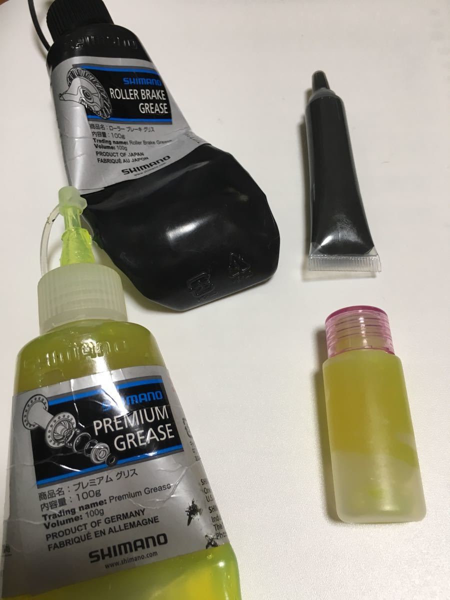 shimano roller brake grease