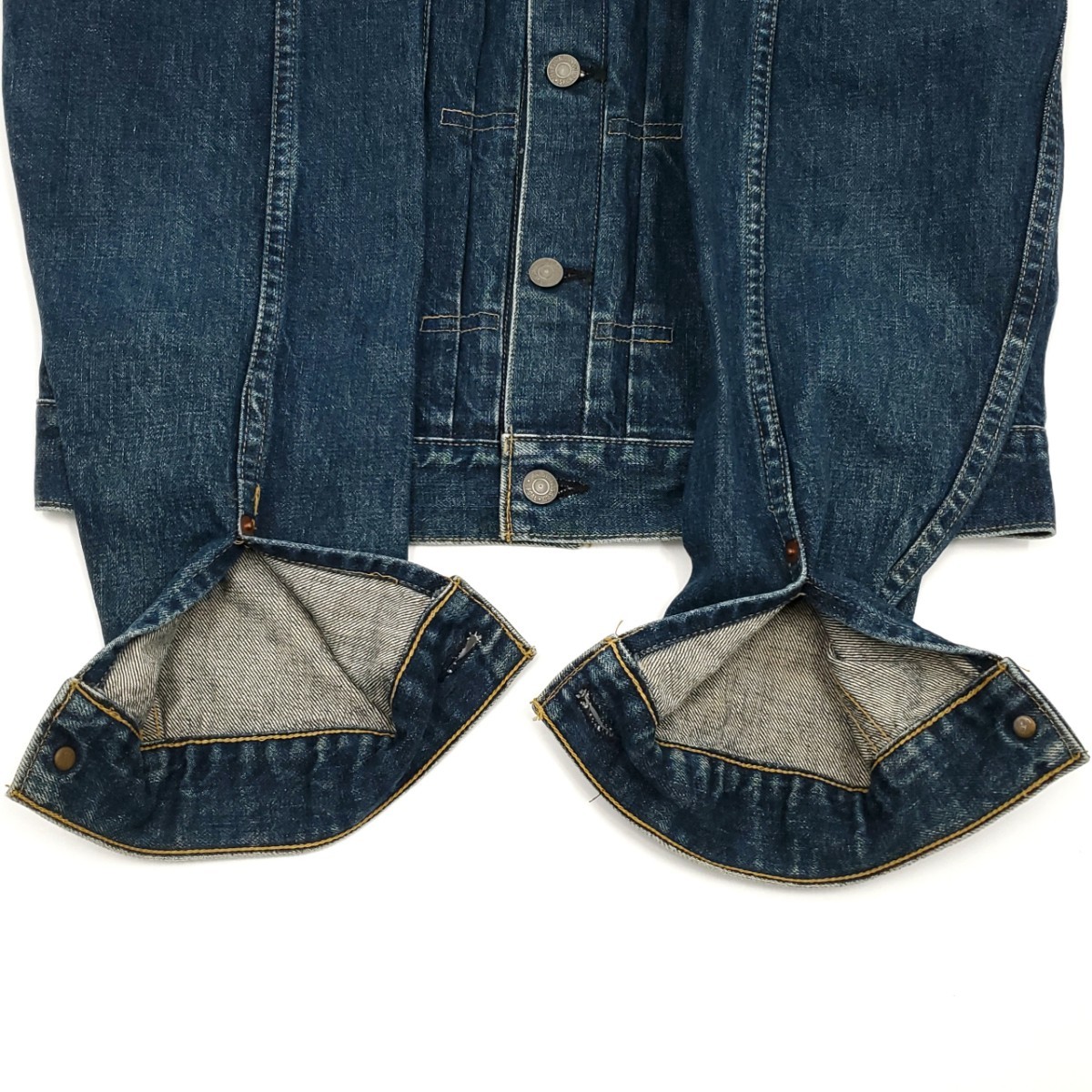 日本製セカンド濃紺 Levi's 71507XX 38ビンテージ復刻Gジャン2nd