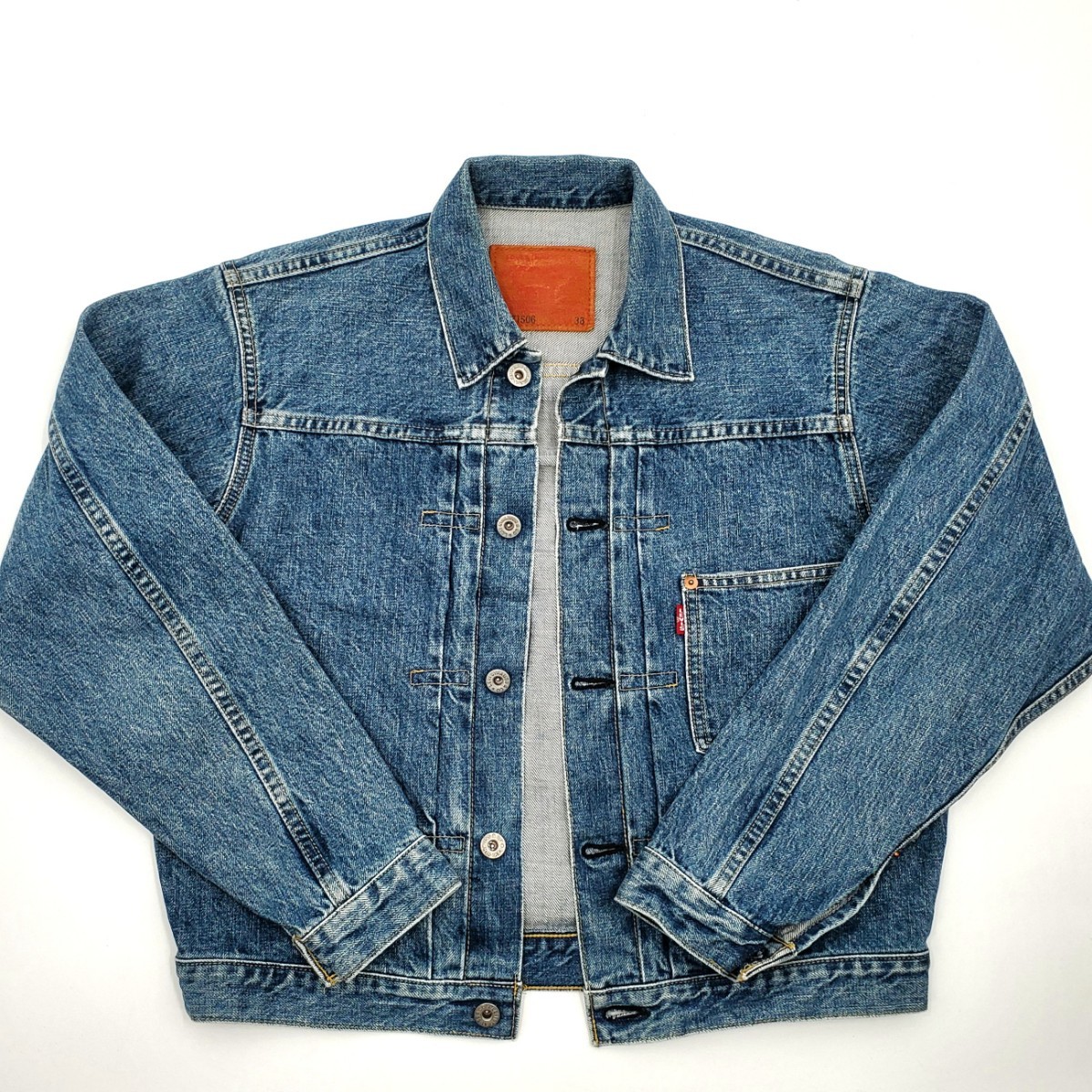 日本製ファースト Levi's 71506XX 38ビンテージ復刻Gジャン1st