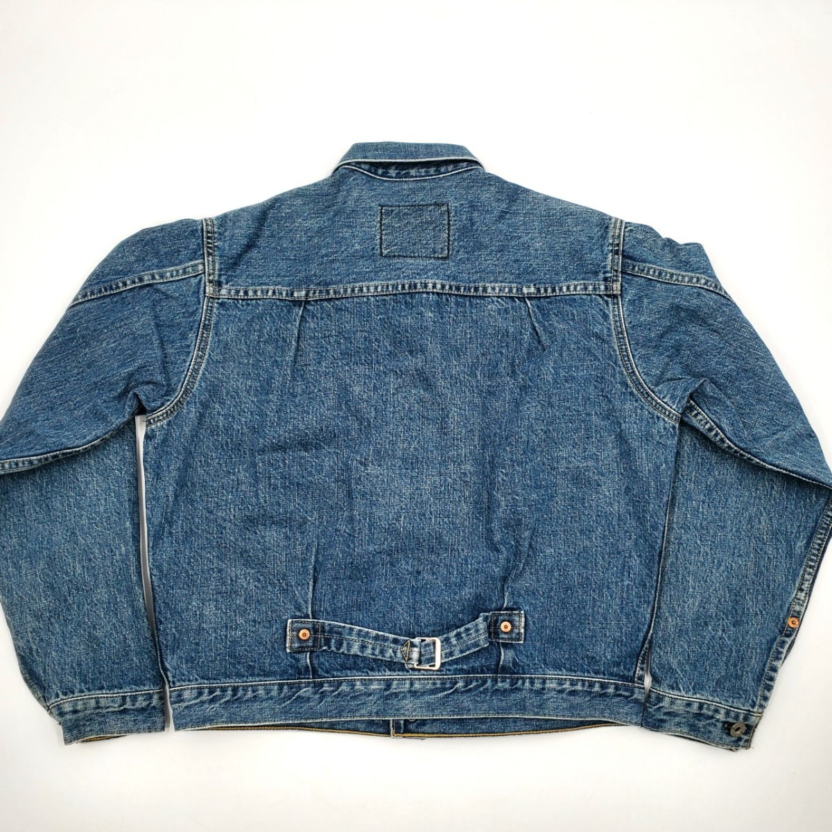 日本製ファースト◆Levi's 71506XX◆38ビンテージ復刻Gジャン1stリーバイスメンズMビッグEデニムジャケットBIGEジージャンLVCレプリカ 216_画像2