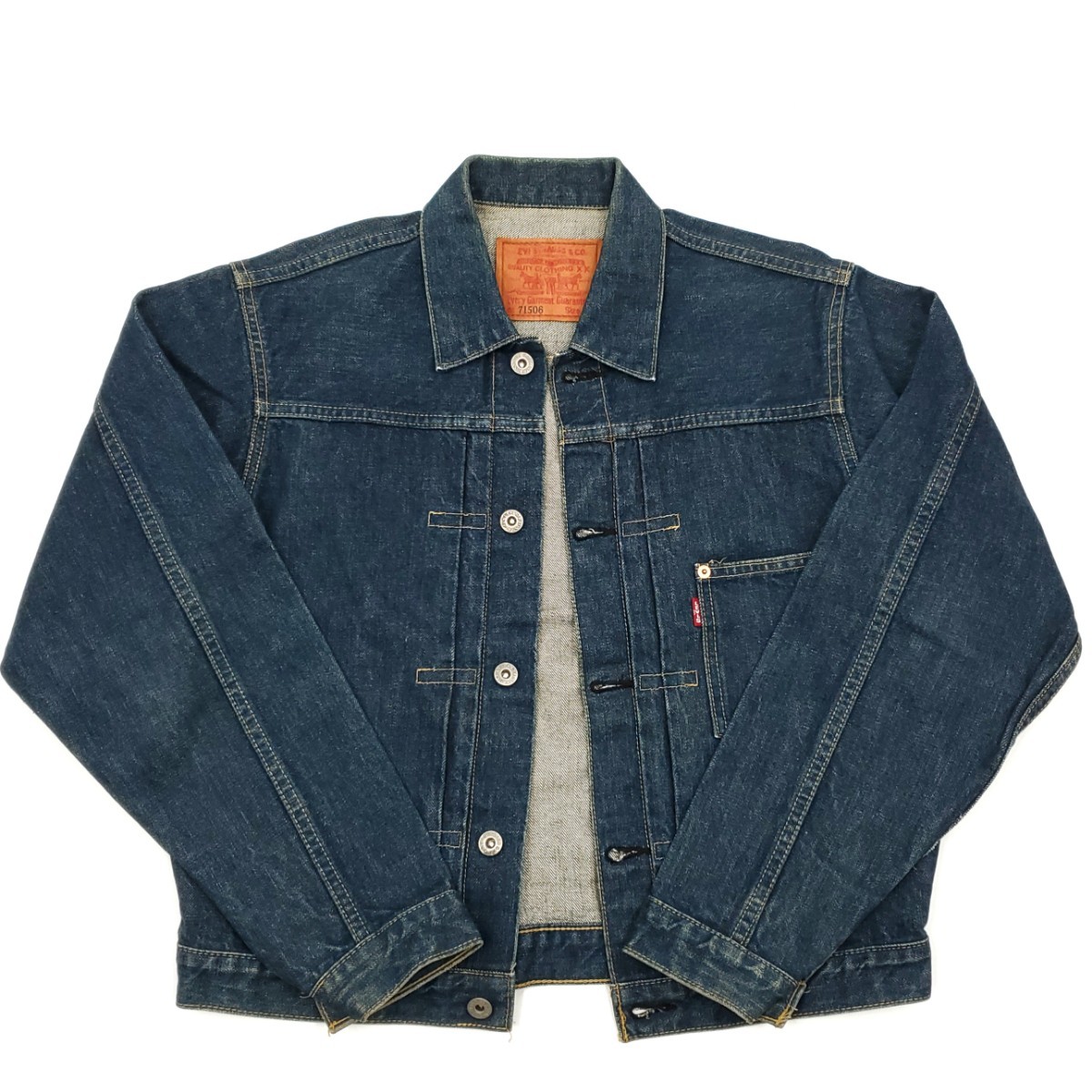 95年製 71506XX 復刻 1st 38 大戦モデル LEVIS Gジャン-