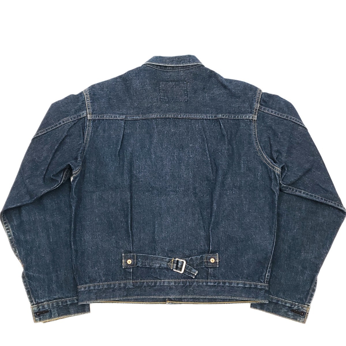 日本製ファースト濃紺◆Levi's 71506XX◆38ビンテージ復刻Gジャン1stリーバイスメンズMビッグEデニムジャケットBIGEジージャンLVC 91