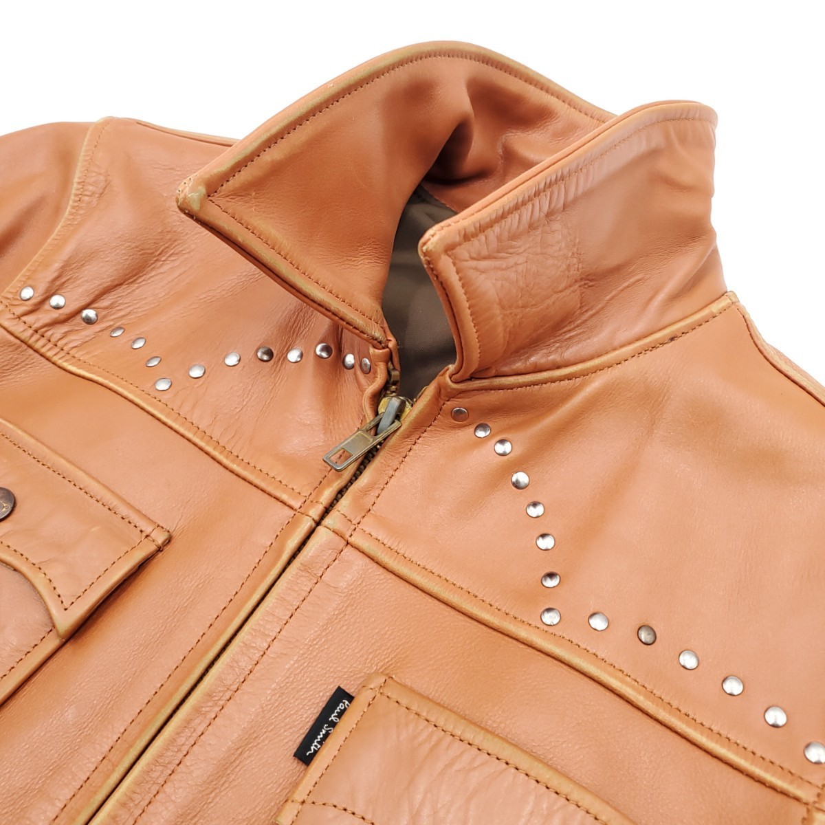 スタッズ付き Paul Smith RED EAR M レザーライダースジャケット スタッズ付き Paul Smith RED EAR M レザーライダースジャケット