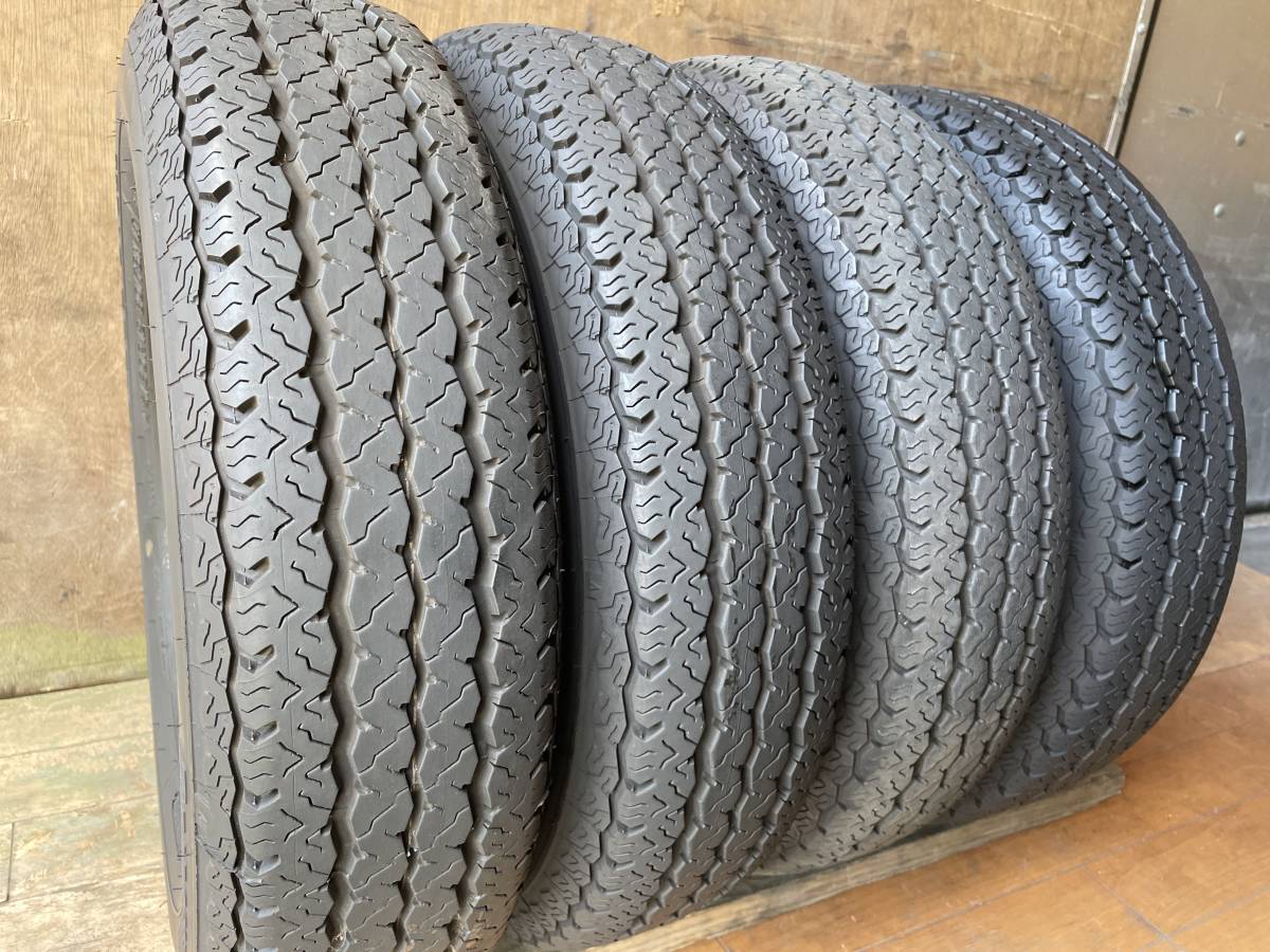 145/80R12 80/78N LT ブリヂストン RD-605 STEEL ４本セット 激安！_画像2