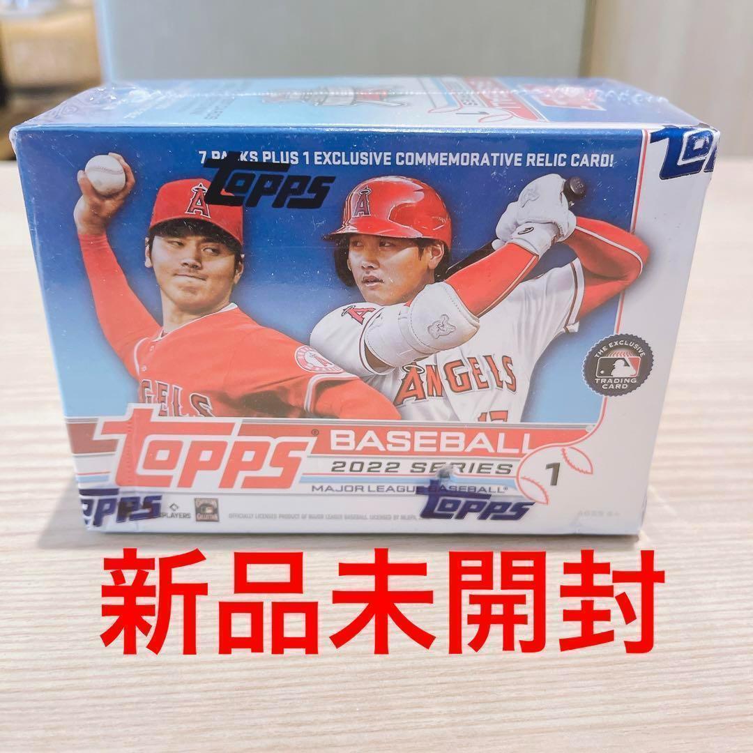 大谷翔平 MLB Topps 2022 Series 1Blaster Box トラウト ジャッジ