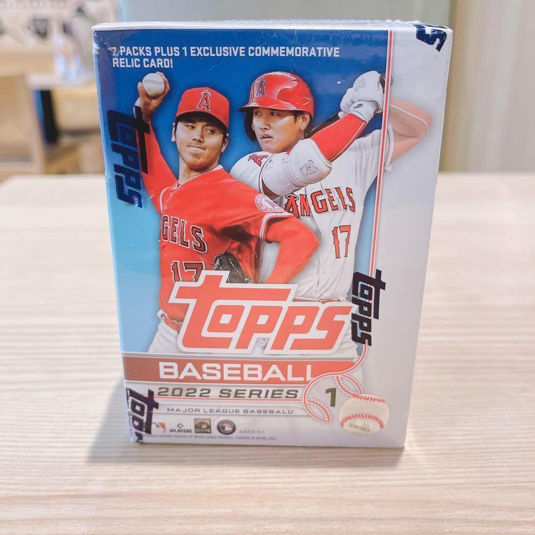 ☆大谷翔平☆MLB Topps 2022 Series 1Blaster Box-