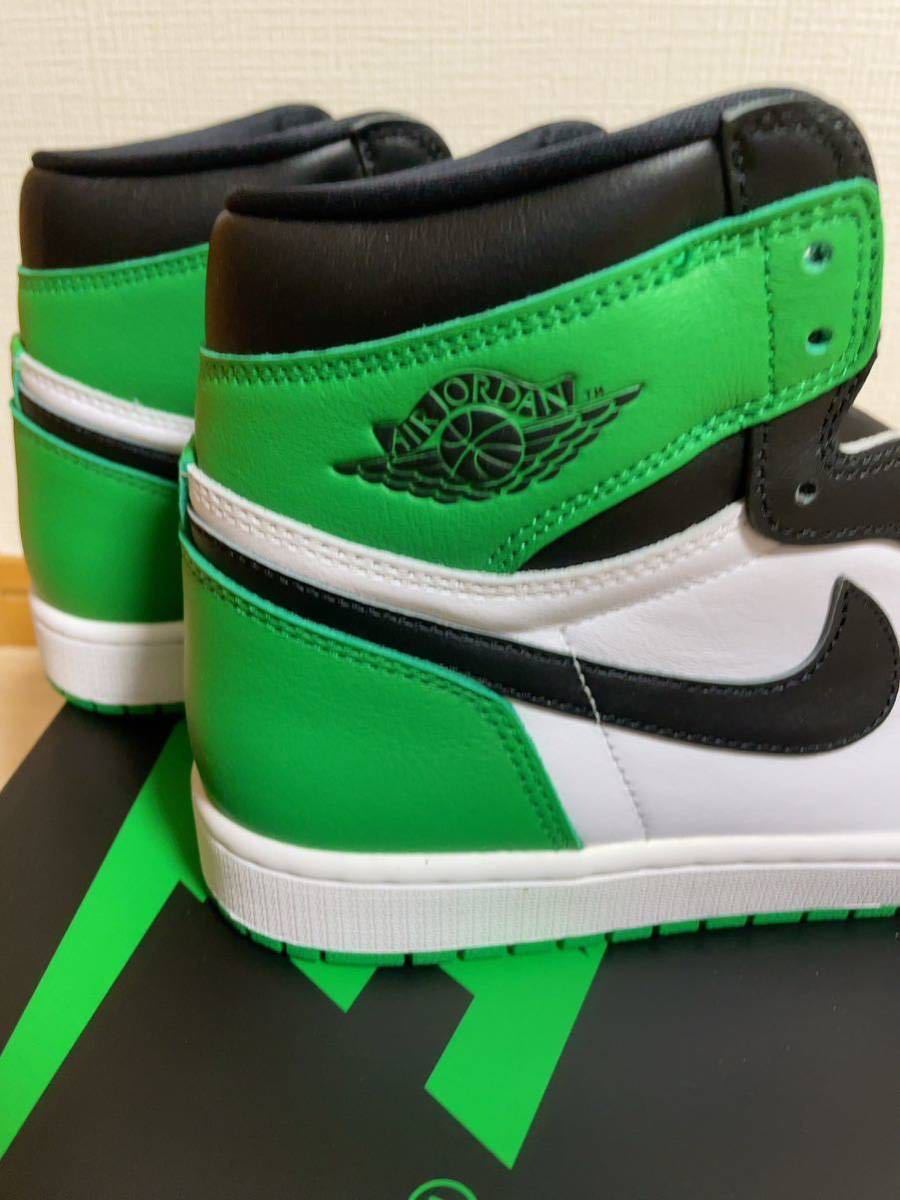 【新品未使用】Nike Air Jordan 1 Retro High OG Celtics/Black and Lucky Green 29cm US11 ナイキエアジョーダン1 ラッキーグリーン