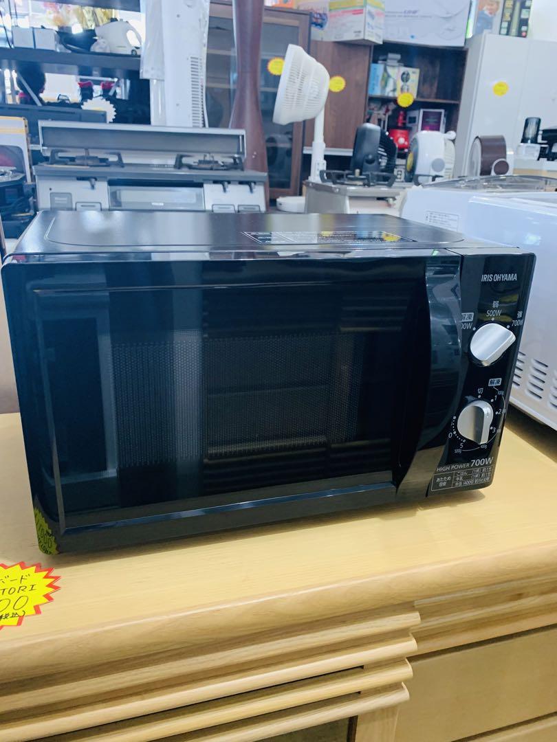 アイリスオーヤマ 電子レンジ PMB-T176-6-B 2021年製-