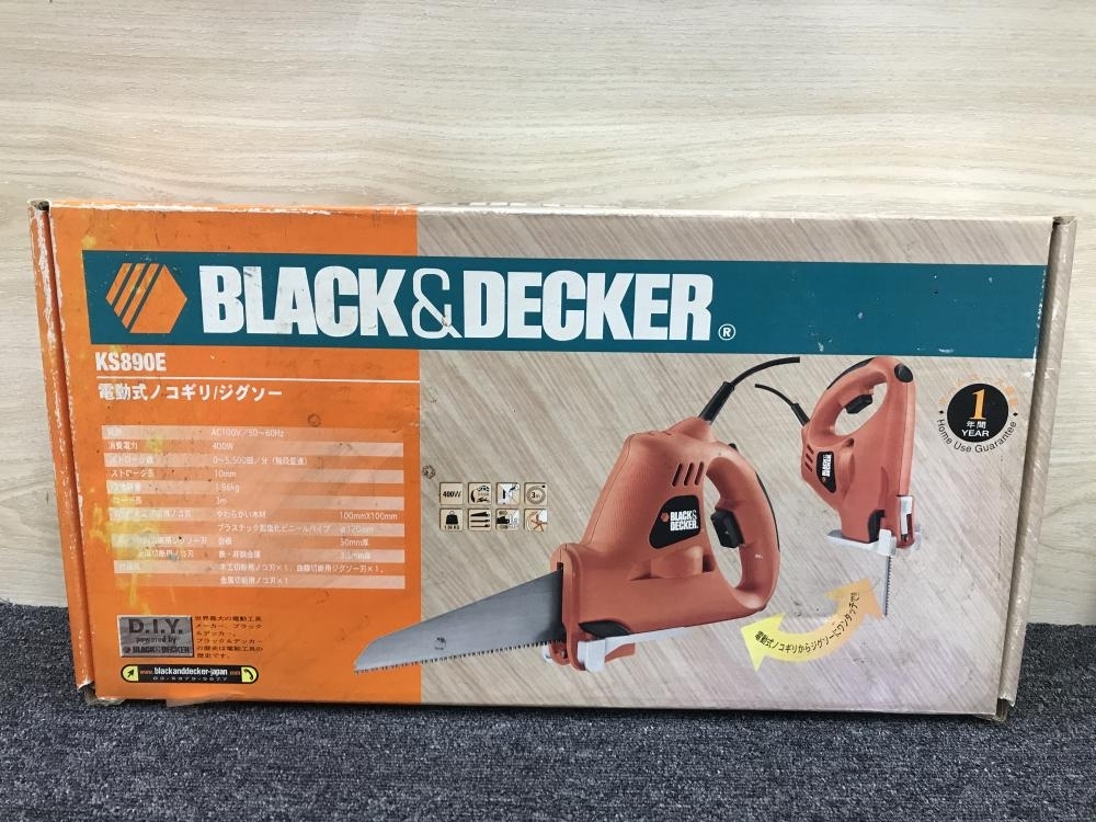 011◎おすすめ商品・即決価格◎BLACK＆DECKER 電動式のこぎり ジグソー KS890E 100V_画像10