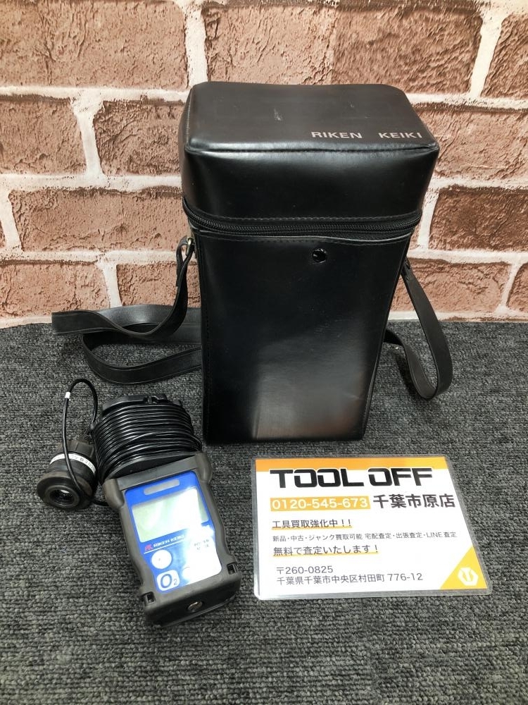 感謝の声続々! 017◇ジャンク品◇理研計器 ポータブル酸素モニター OX