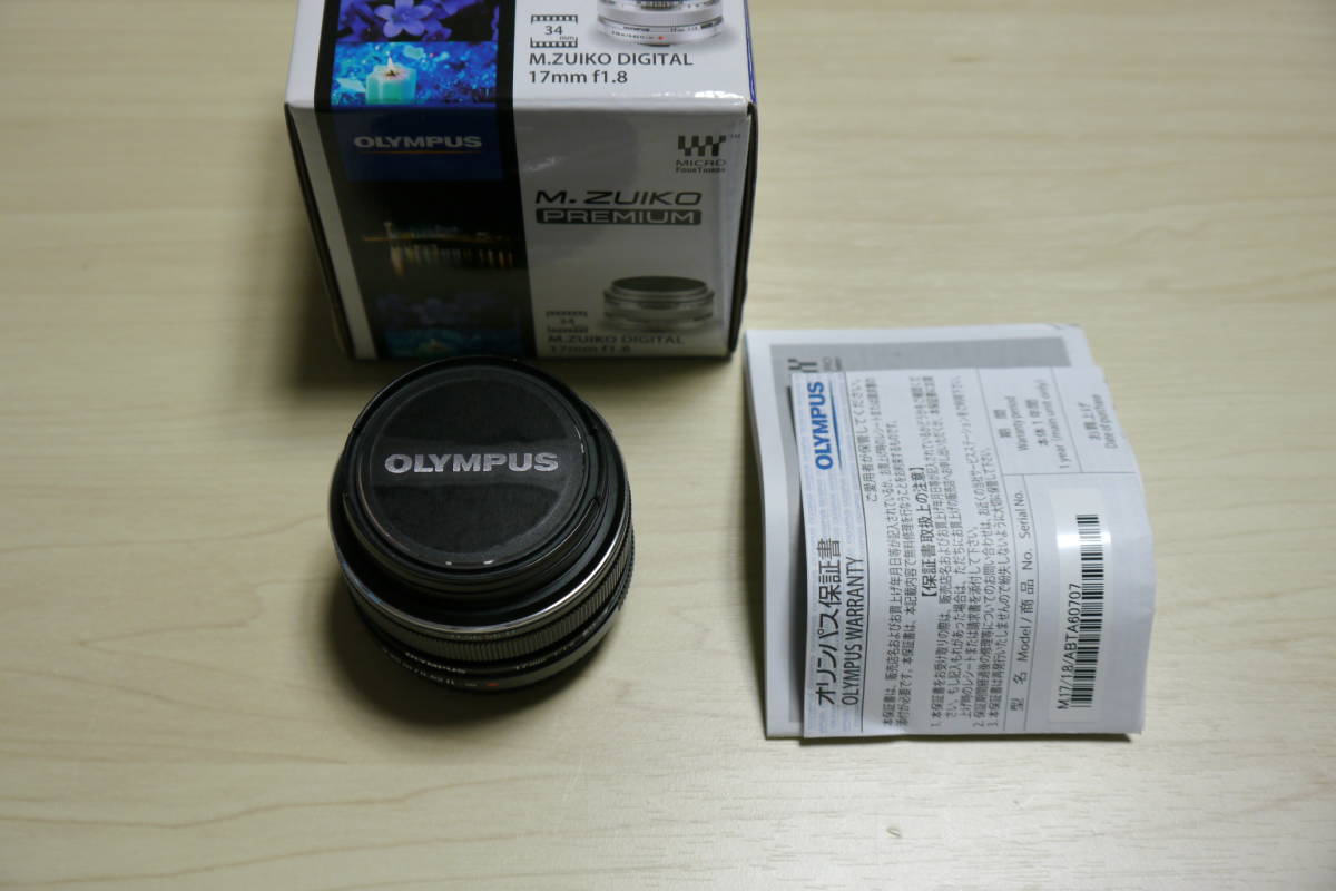 驚きの価格が実現！ OLYMPUS オリンパス M.ZUIKO DIGITAL 17mm F1.8