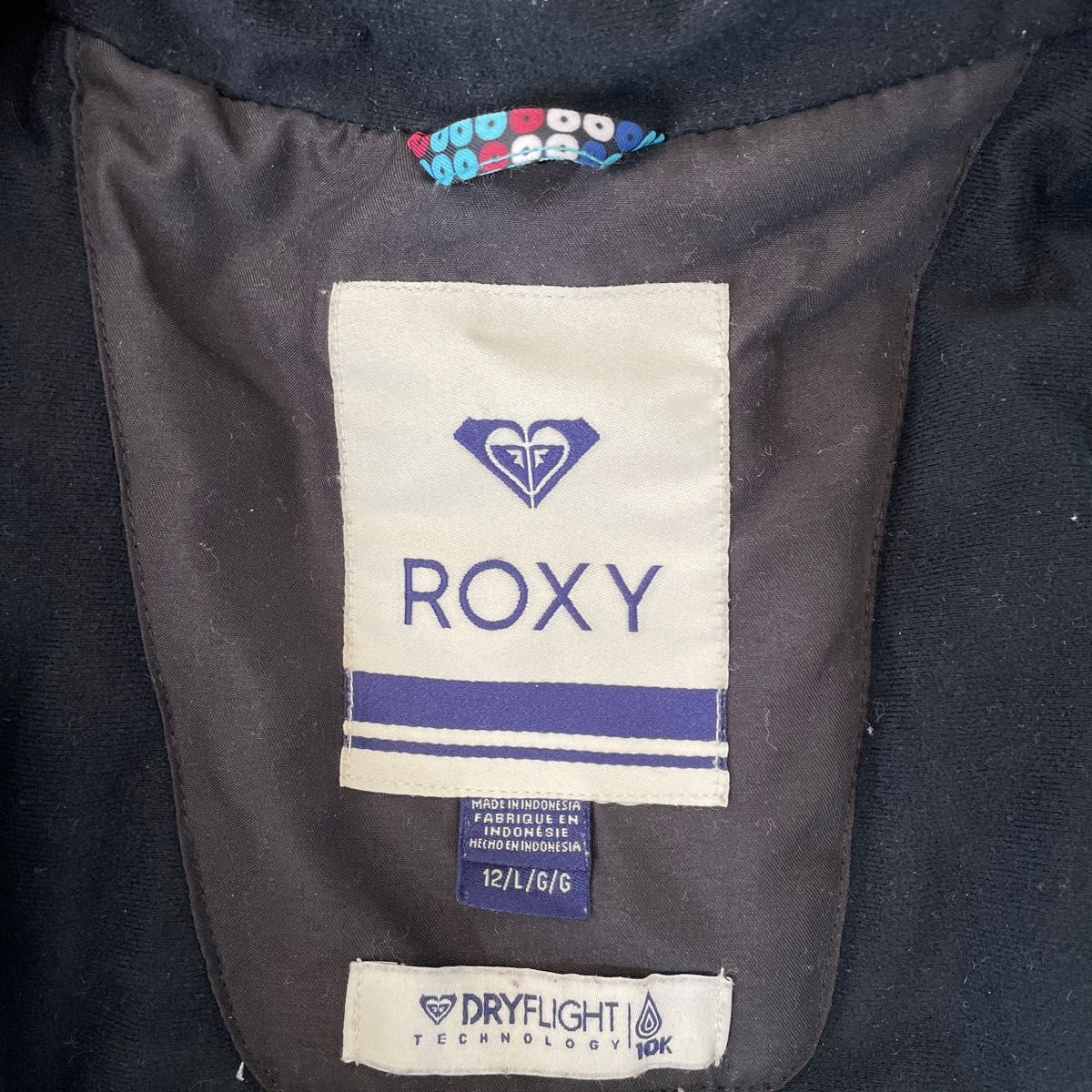 ロキシー roxy 冬用ジャケット　ジャンバー　アウター　スノーウェア　キッズL 美品