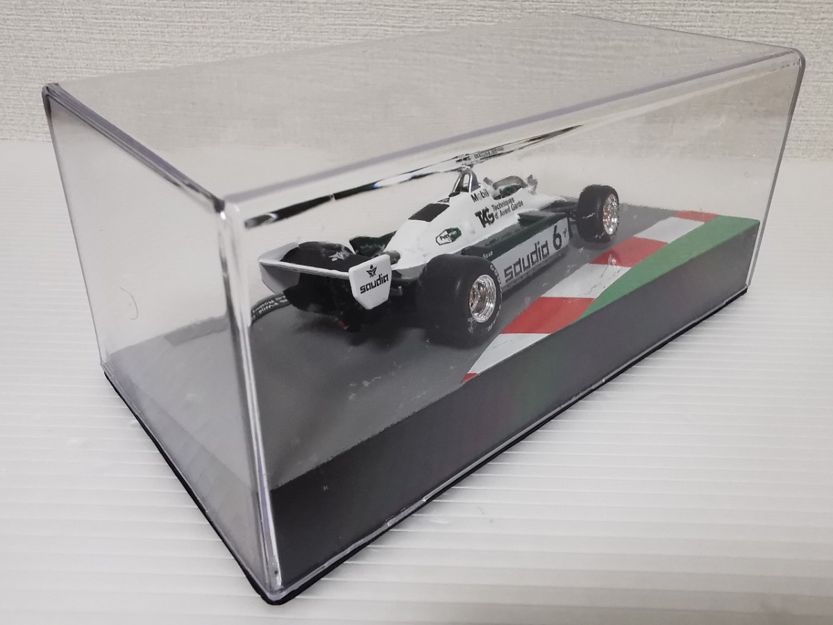 送料300円〜 デアゴスティーニ F1マシンコレクション WILLIAMS FW08 1982 Keke Rosberg 1/43スケール ミニカー DeAGOSTINI_画像5