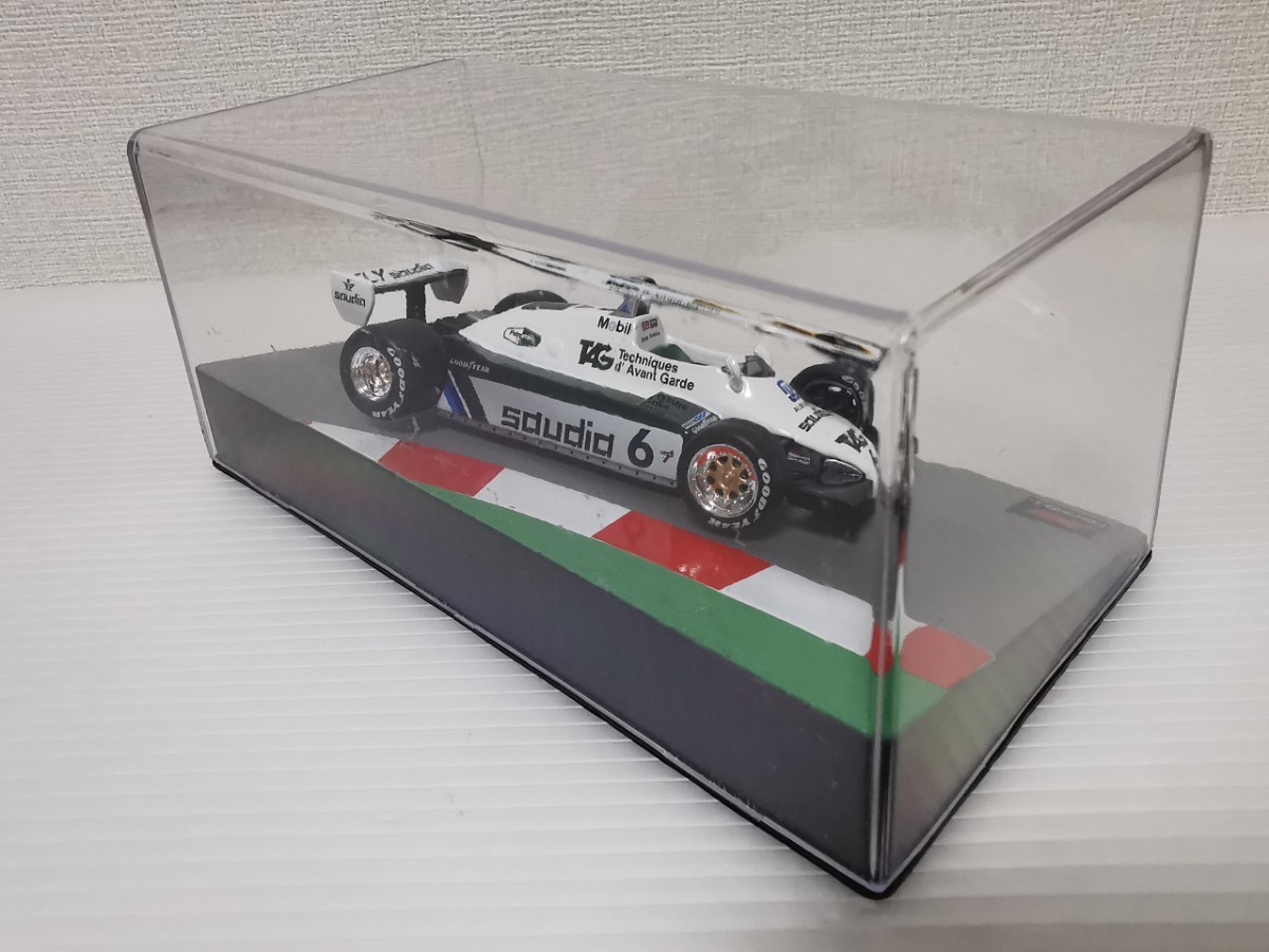 送料300円〜 デアゴスティーニ F1マシンコレクション WILLIAMS FW08 1982 Keke Rosberg 1/43スケール ミニカー DeAGOSTINI_画像6