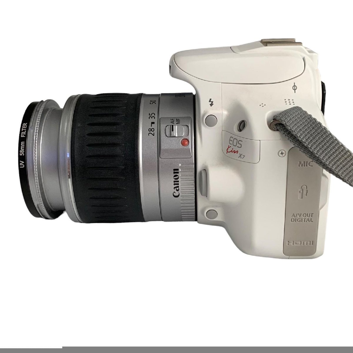 CANON キヤノン EOS Kiss X7 デジタル一眼レフカメラ DS126441 レンズ