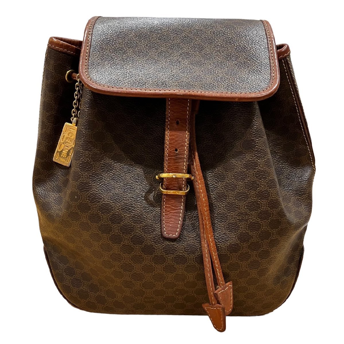 総合福袋 セリーヌ CELINE マカダム柄 M95 レザー PVC ブラウン系