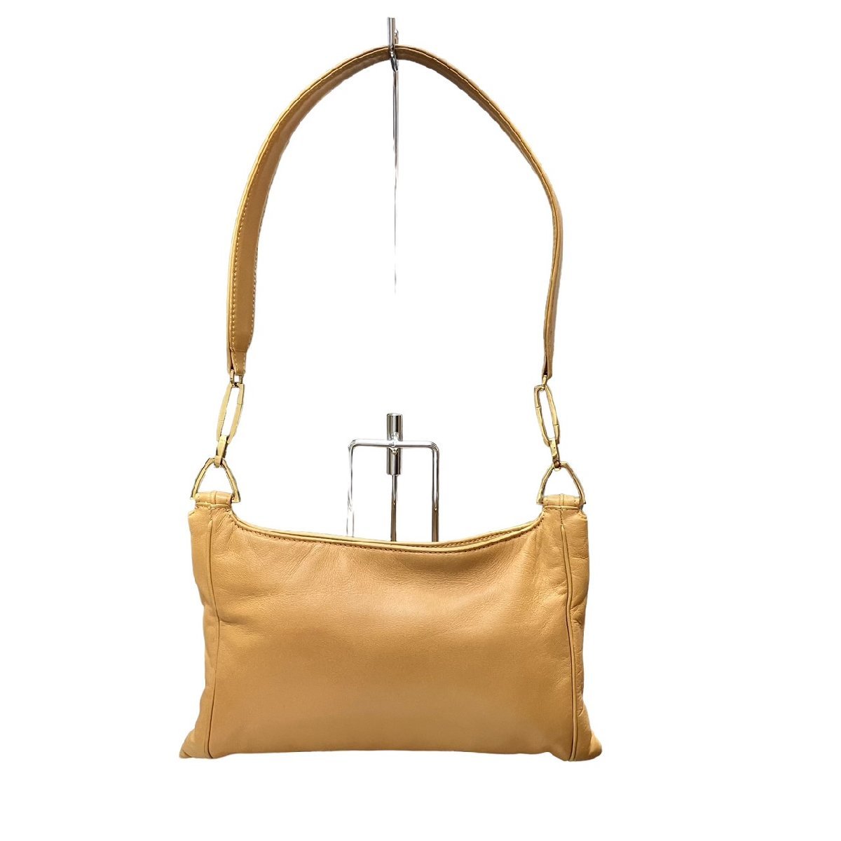 レビューで送料無料】 LOEWE ブラウン系 アナグラム レザー