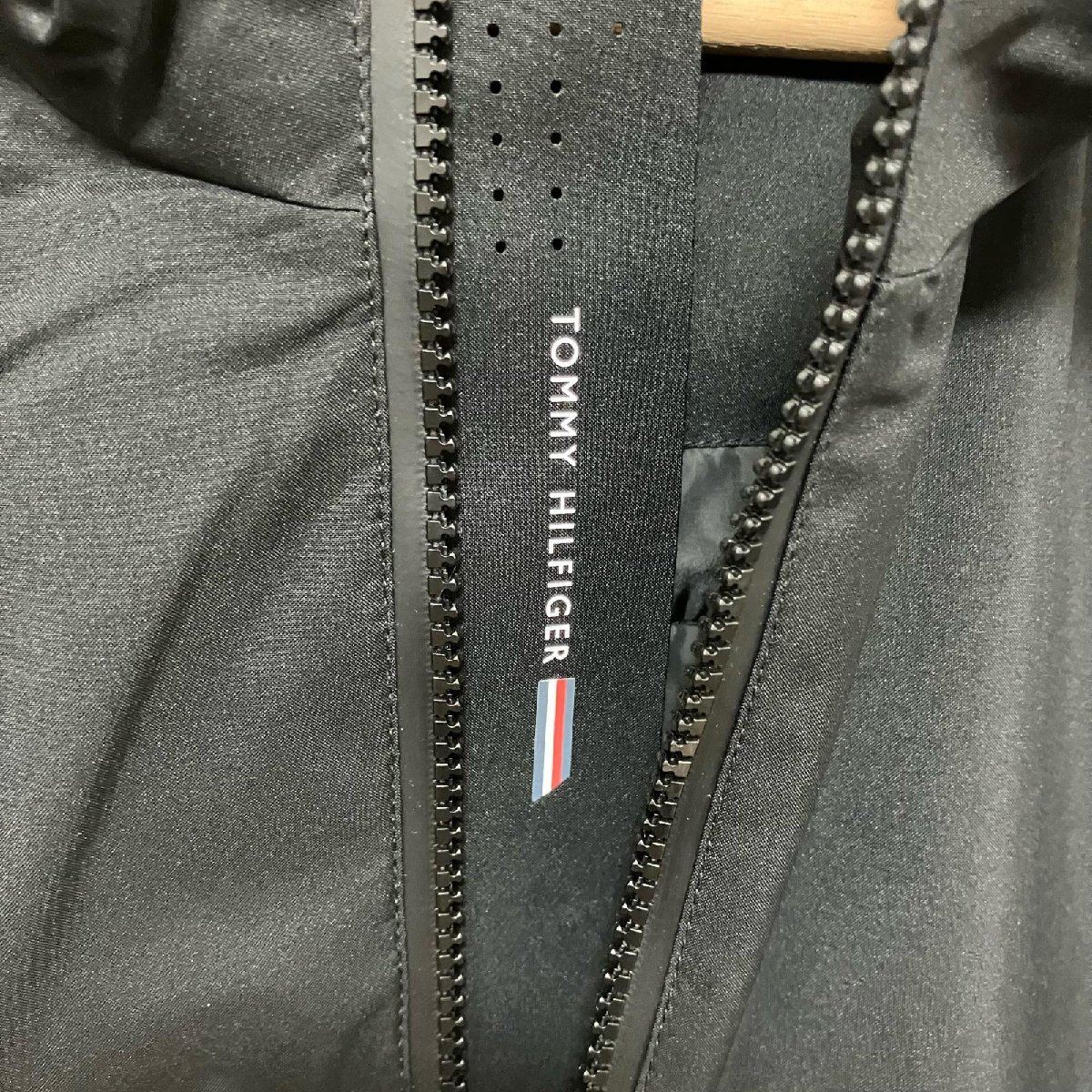 TOMMY HILFIGER トミーヒルフィガー テックパデッドフードジャケット MW27567 ナイロンブルゾン S_画像6