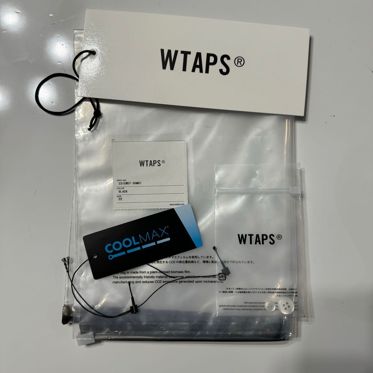 23SS WTAPS BD / LS / CTPL. OXFORD.