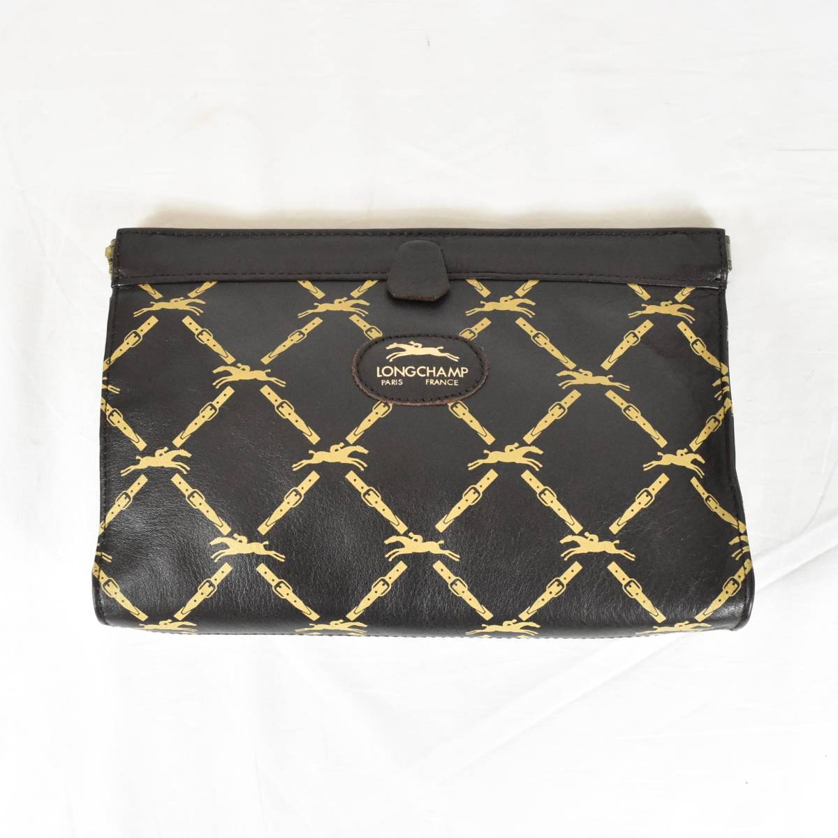 LONGCHAMP Long Champ clutch bag Vintage (B01031)