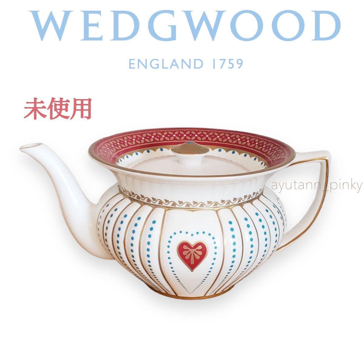  не использовался *WEDGWOOD Wedgwood Queen ob Heart teapot тайна. страна. Alice cup & блюдце and черный чай арлекин 