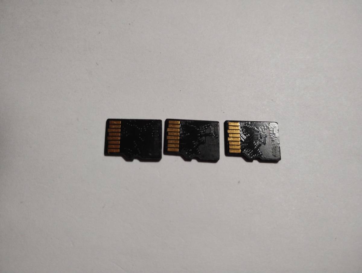 3枚セット　microSDカード　128MB　メガバイト　フォーマット済み　メモリーカード マイクロSDカード_画像2