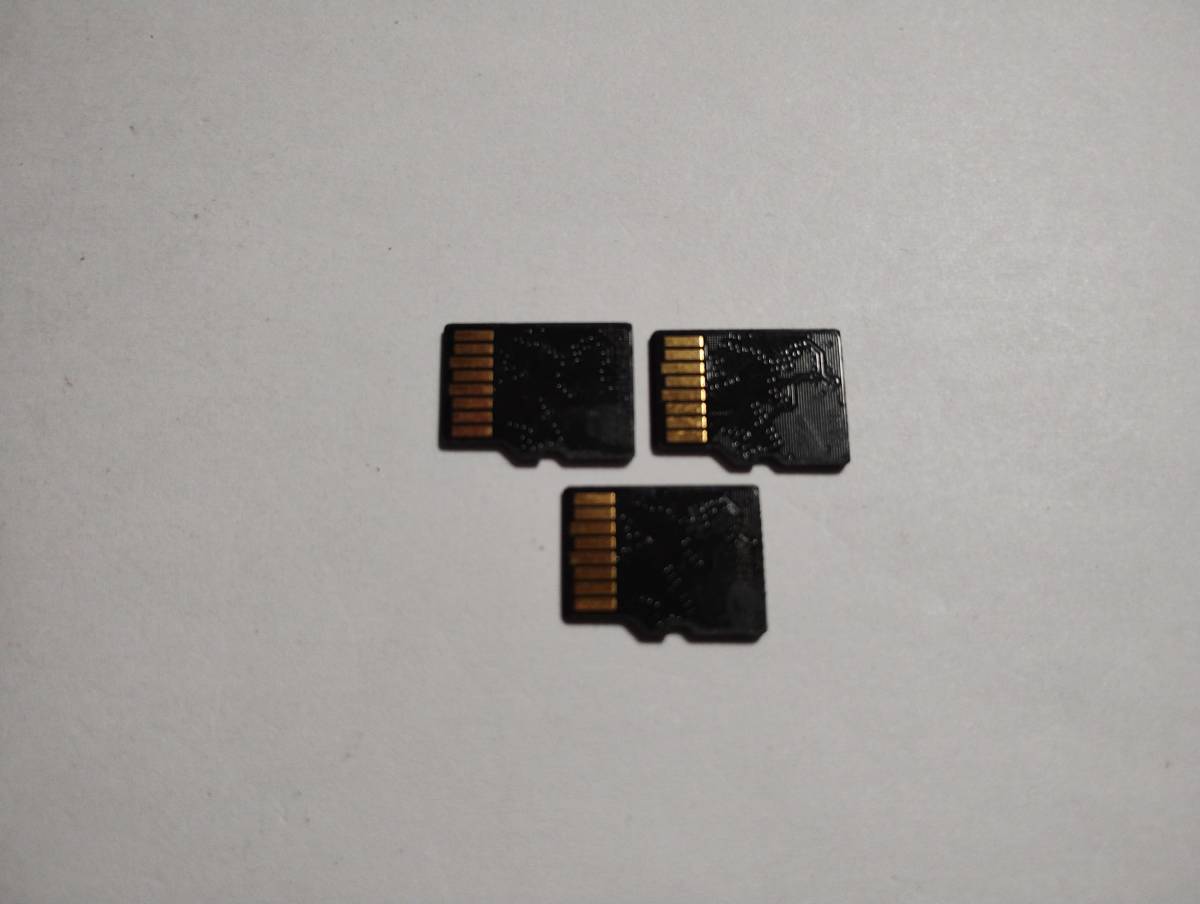 3枚セット　microSDカード　128MB　メガバイト フォーマット済み　メモリーカード　マイクロSDカード_画像2