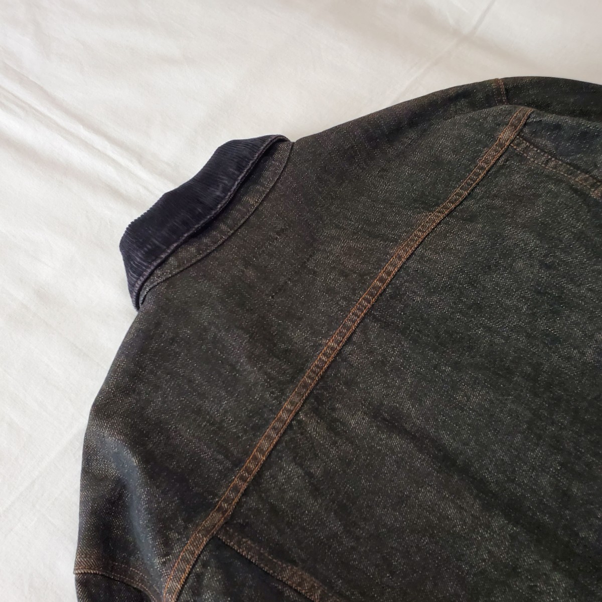 80s Levi's 70649 オレンジタブ ブラックデニムジャケット 80s Levi's 70649 オレンジタブ ブラックデニムジャケット