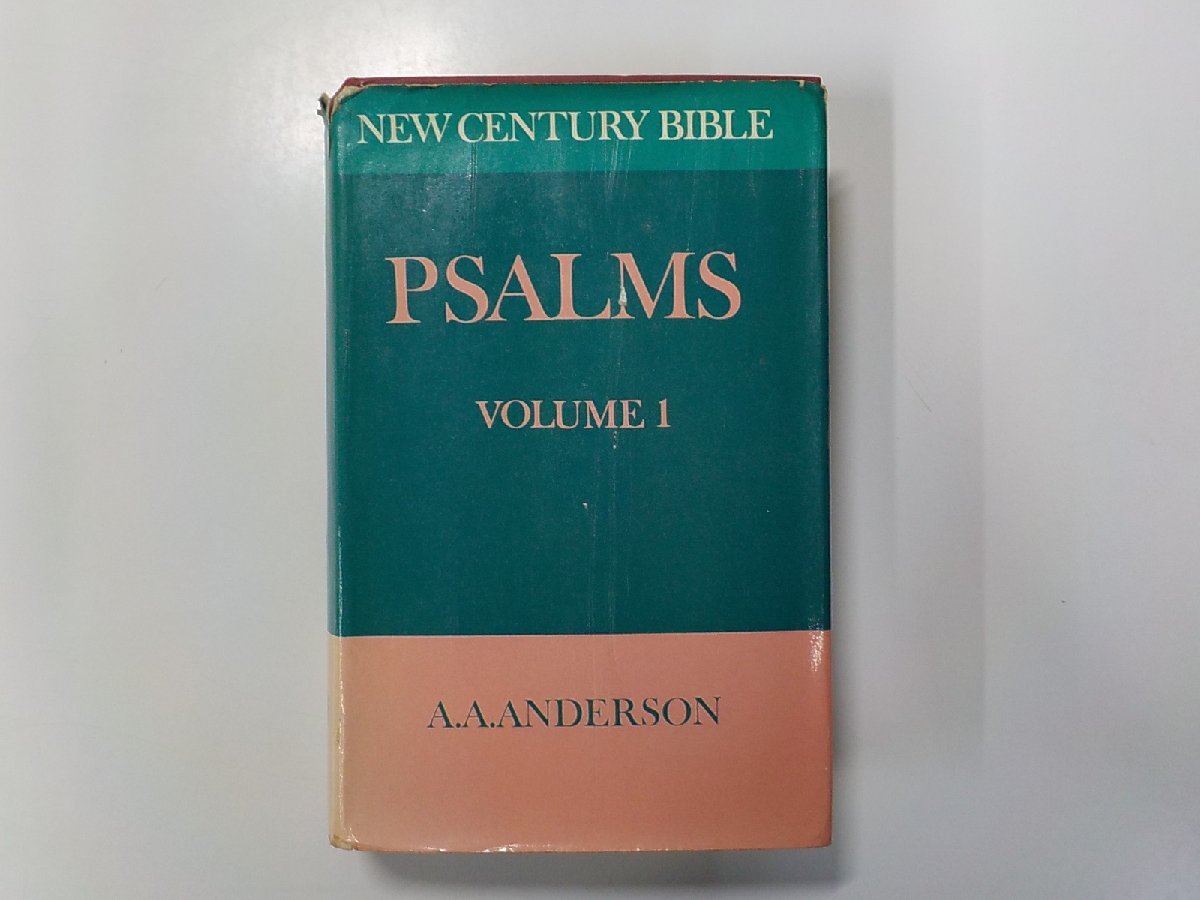 4K0635◆NEW CENTURY BIBLE The Book of Psalms A.A.ANDERSON OLIPHANTS▼_画像1