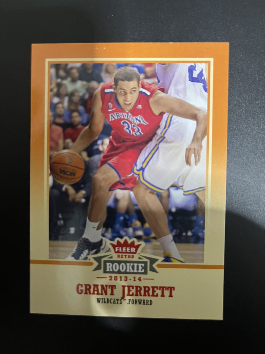 Bリーグ　来日外国人　グラント・ジェレット 宇都宮ブレックス　2013-14 Fleer Retro 54 Grant Jerrett シーホース三河　NBA アリゾナ大学_画像1