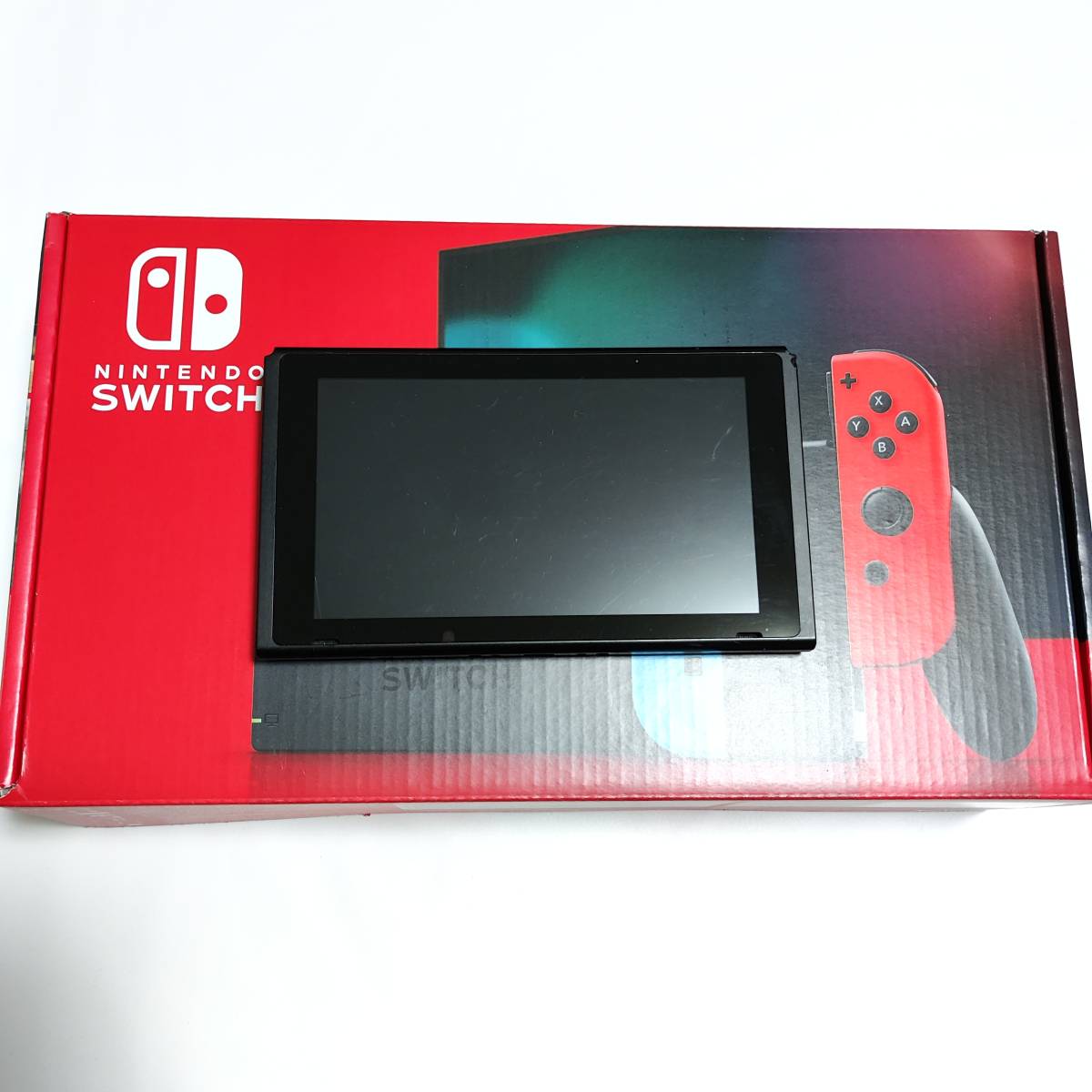 送料無料 動作確認済み Nintendo Switch HAD-S-KABAA 新モデル バッテリー改良型 2021年製 本体のみ  HAC-001(-01) 中古